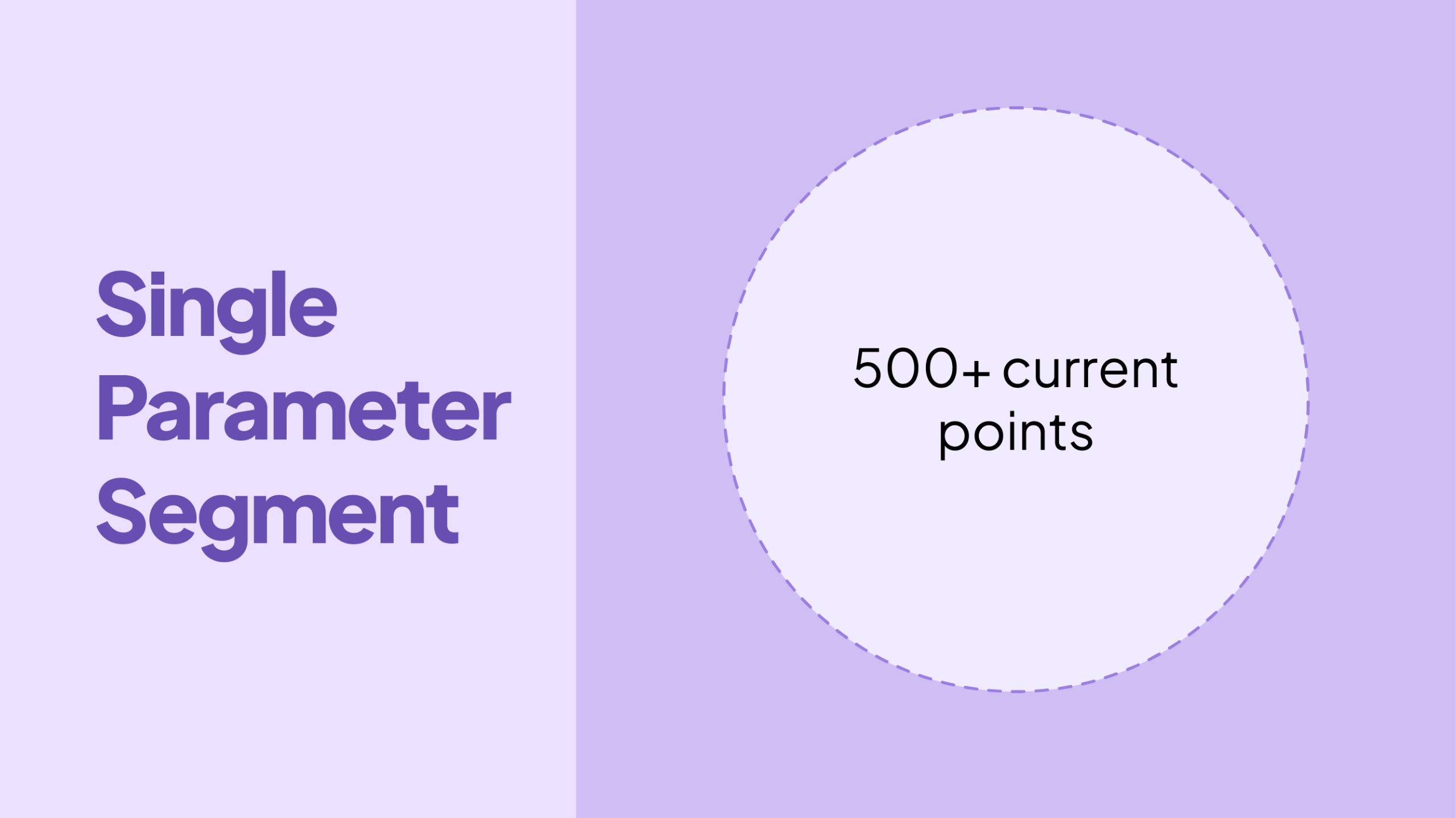 Single Parameter Segment